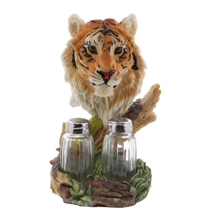 tiger salt and pepper shakers