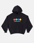 POOL COLORS HOODIE BLACK - COLD CULTURE