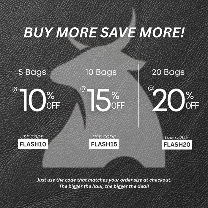 Portland Buffalo Leather Tote Bag Combo - Navy