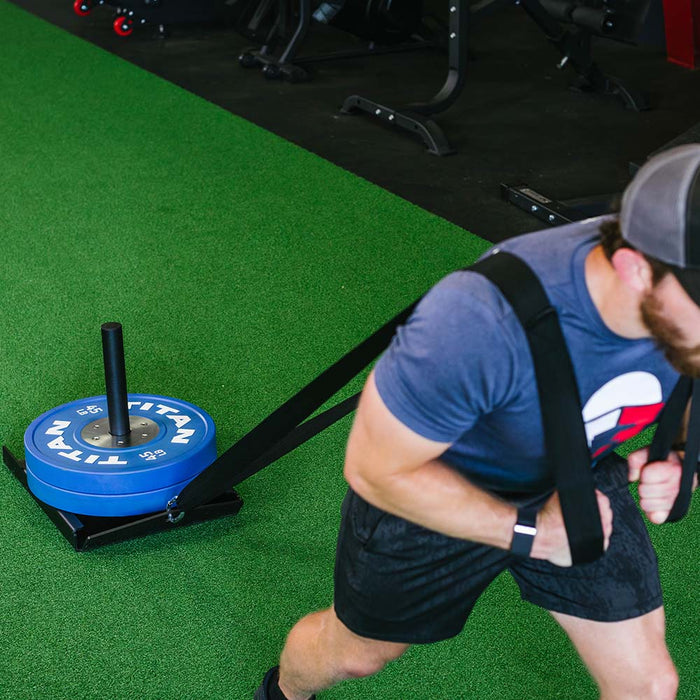 Power Drag Sled with Leash