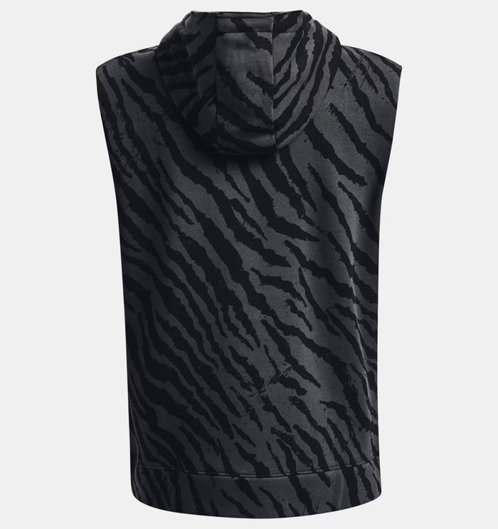 Project Rock Rival Fleece Printed Men's Sleeveless Full-Zip 1377444-001