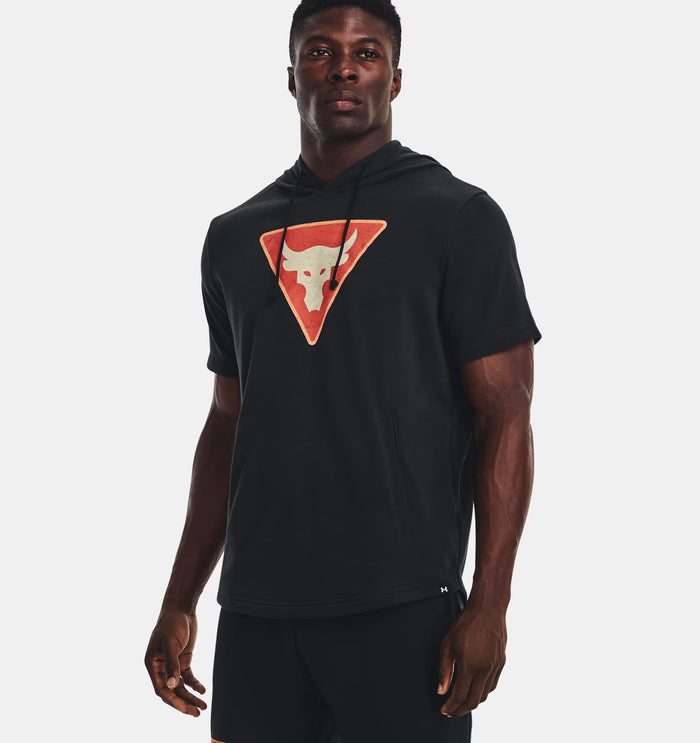 Project Rock Terry Men's Short Sleeve Hoodie 1378019-001