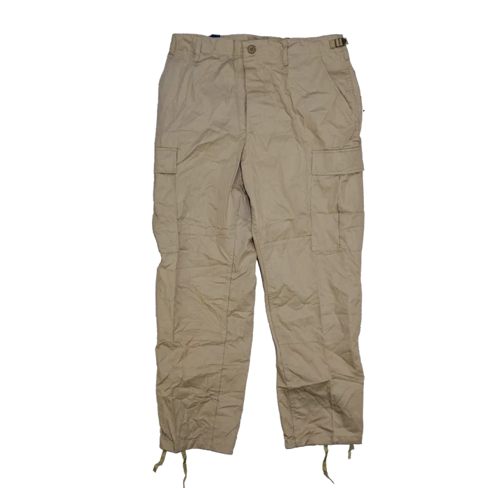 Propper Khaki BDU Trousers - Medium Short - Army & Outdoors - Combat Trousers