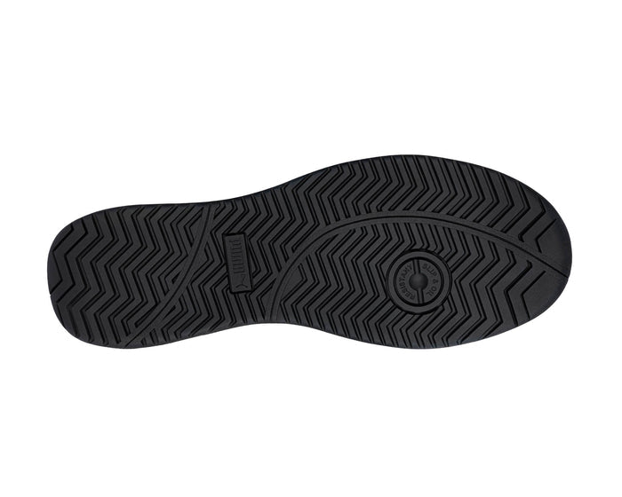 PUMA WOMENS ICONIC SUEDE BLACK LOW ASTM EH Safety Shoe #640115