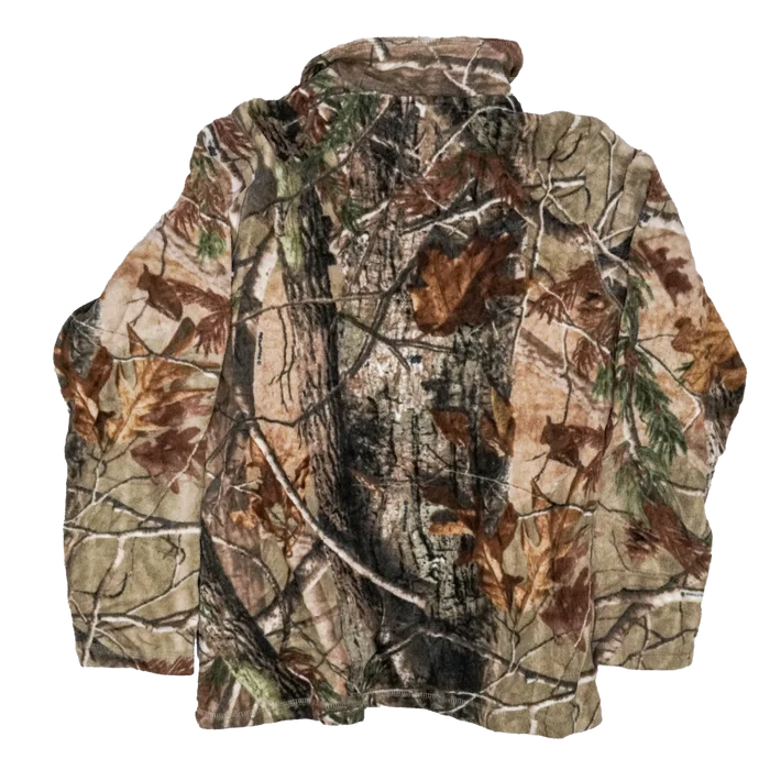 Realtree Women's Camo Fleece Pullover - Medium - Army & Outdoors - Fleeces & Jerseys