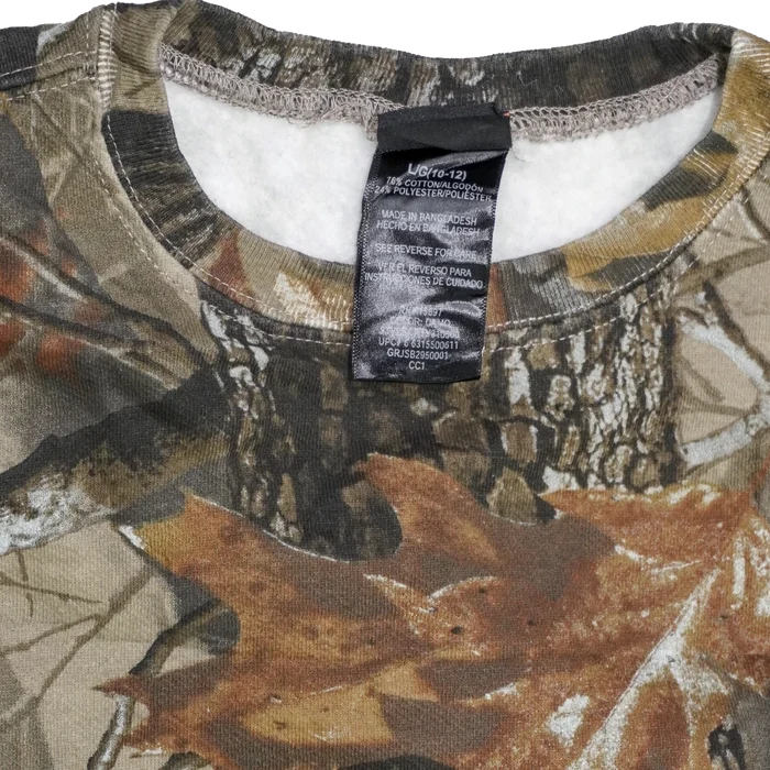 Realtree Women's Camo Sweatshirt - Large - Army & Outdoors - Camouflage T-Shirts