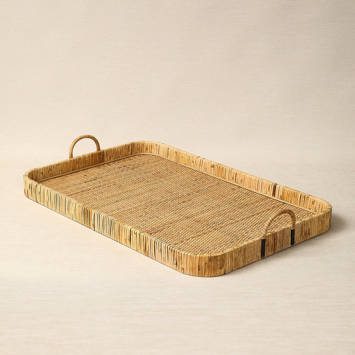 Rectangular Rattan Tray