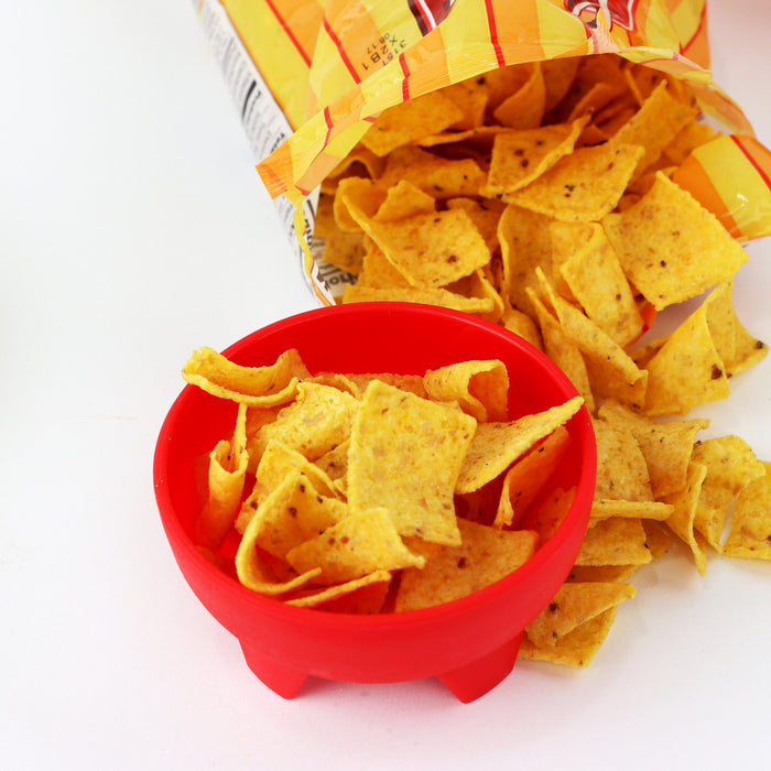 red salsa bowls