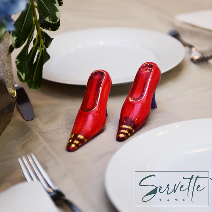 Red Shoe Salt & Pepper Set