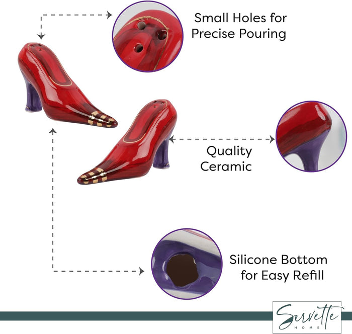 Red Shoe Salt & Pepper Set