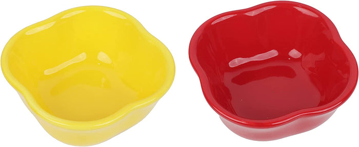 Red & Yellow Pepper Condiment Tray