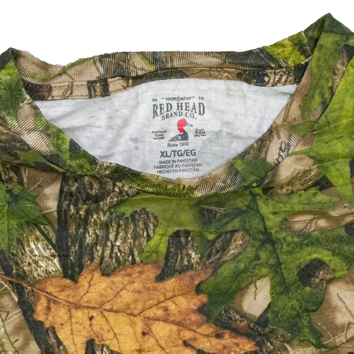 Redhead Realtree Camo Long Sleeve T-Shirt - XLarge - Army & Outdoors - Camouflage T-Shirts