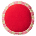Reese Round Cushion - Poppy Feather Insert