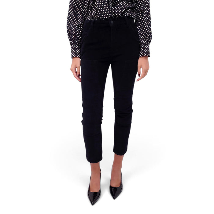 RENGGLI BLACK CORDUROY PANTS - SIZE 24