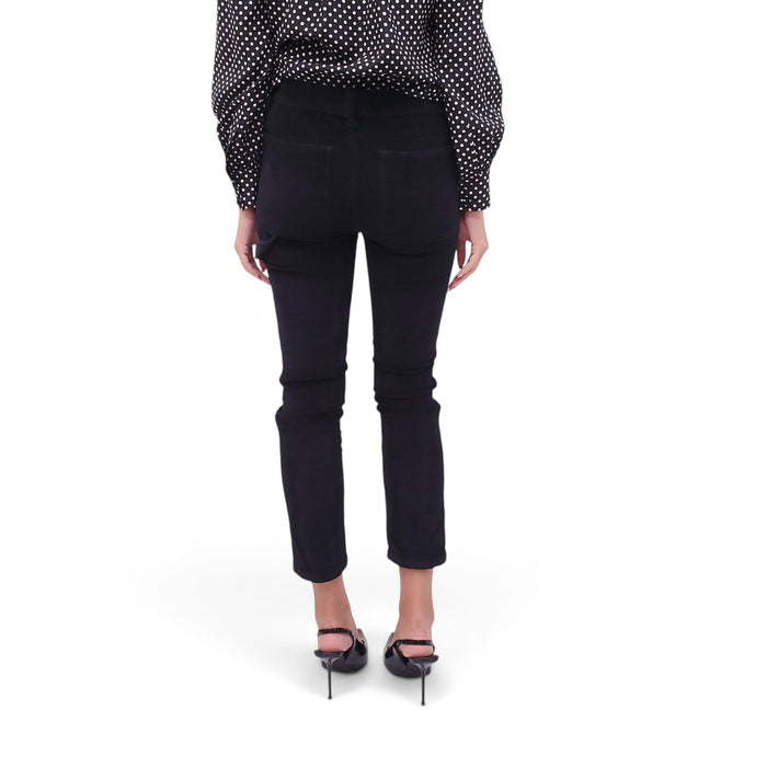 RENGGLI BLACK CORDUROY PANTS - SIZE 24