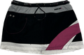 Retro Black and Purple Sports Skirt
