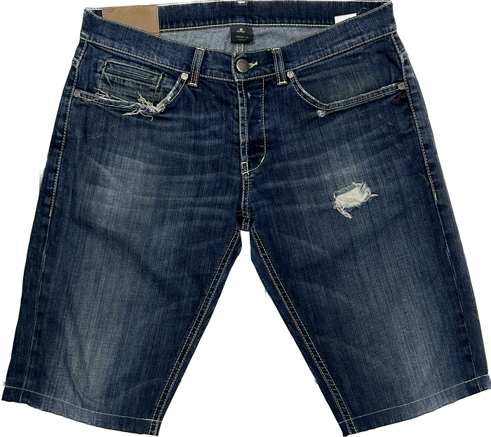 Retro Dark Denim Bermuda