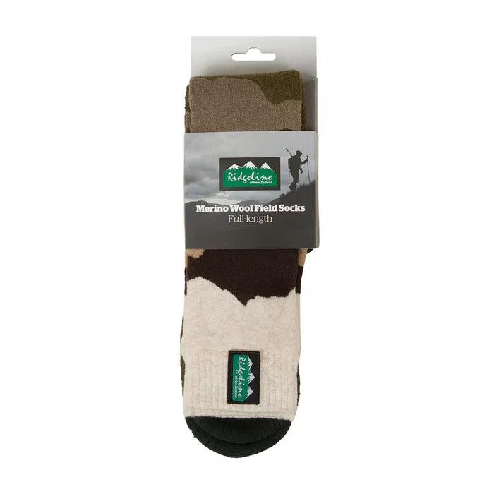 Ridgeline Merino Wool Full Length Socks