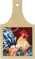 Rooster Trivet - Tan