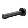 180 mm Cesena Black Round Bath Spout - Acqua Bathrooms