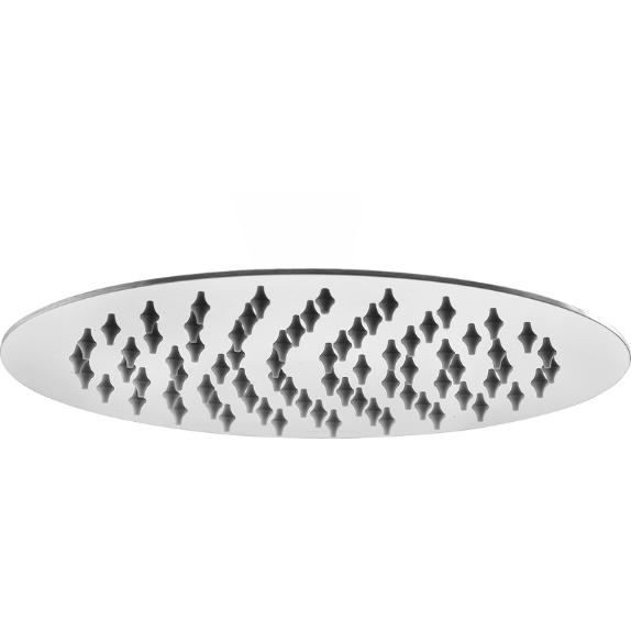 Novara 250 mm Slim Shower Head - Acqua Bathrooms