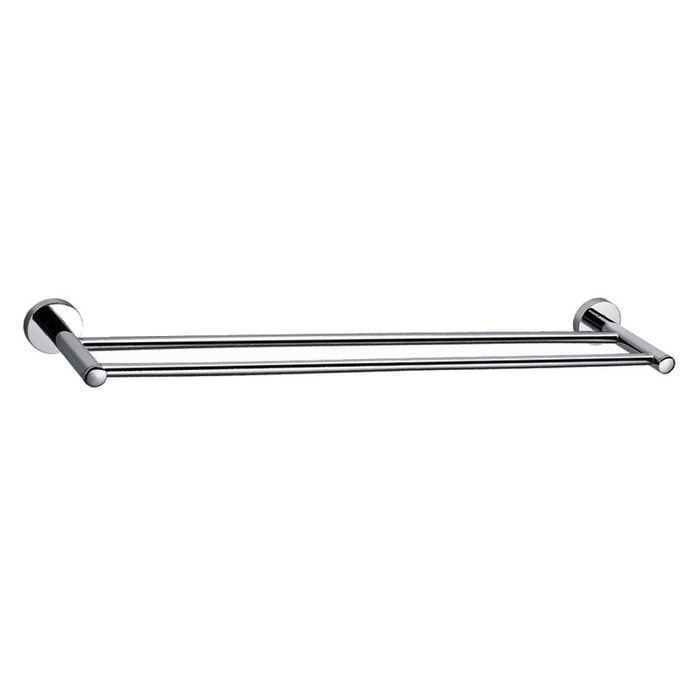 Novara 750 mm Double Towel Rail - Acqua Bathrooms