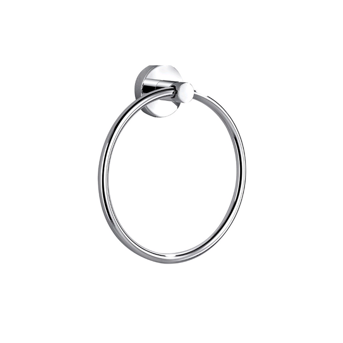 Cesena Chrome Towel Ring - Acqua Bathrooms