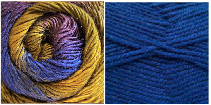 ROYAL BLUE + SPLENDOR Embossed Natura Gloves KIT