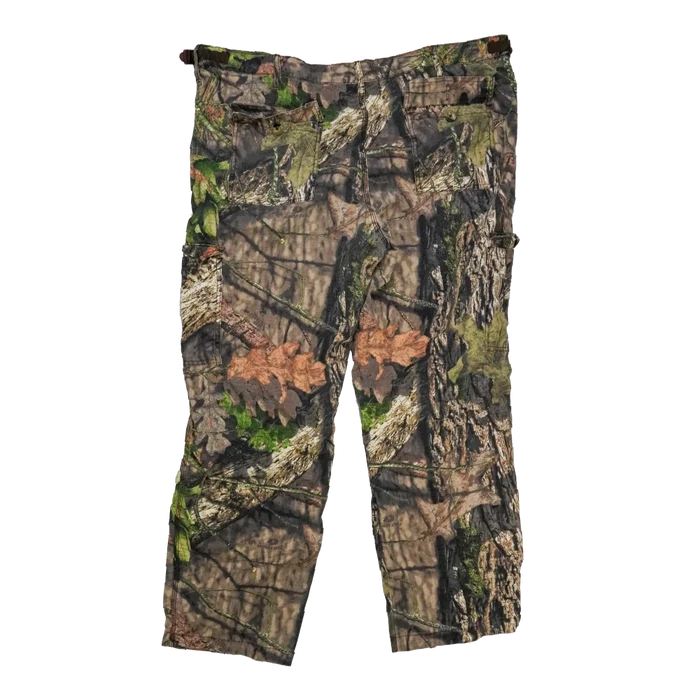 Rustic Ridge Mossy Oak Camo Ripstop Field Trousers - 2XLarge - Army & Outdoors - Combat Trousers