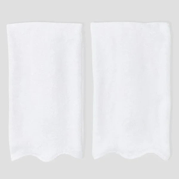 Scalloped Edge Hand Towel