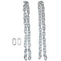 SCRATCH AND DENT - Pair of 6 ft 1/2" Weight Chains w/ Carabiner - FINAL SALE