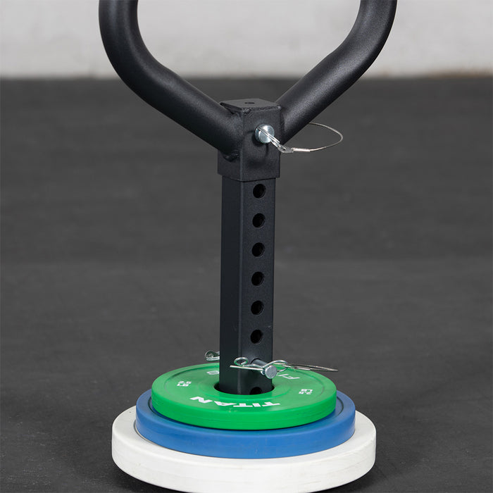 Plate Loadable Kettlebell Swing