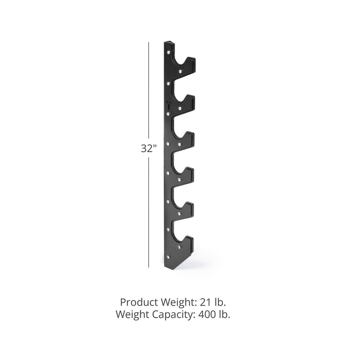Scratch and Dent - Wall Mounted 6 Barbell Rack V2 - FINAL SALE