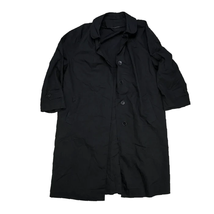 Sears Black Trench Coat - Small - Army & Outdoors - Great Coats