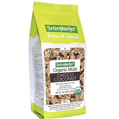 Seitenbacher ORGANIC Muesli CHOCO & COCONUT 454g (Seitenbacher)