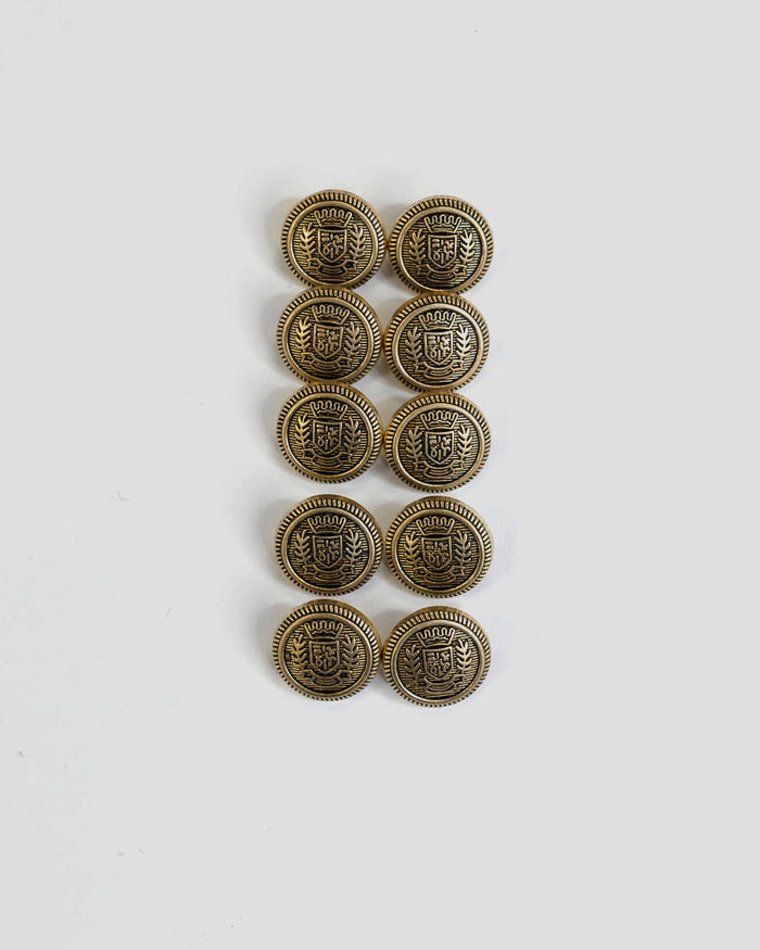 Southern Gents Brass Suit Buttons