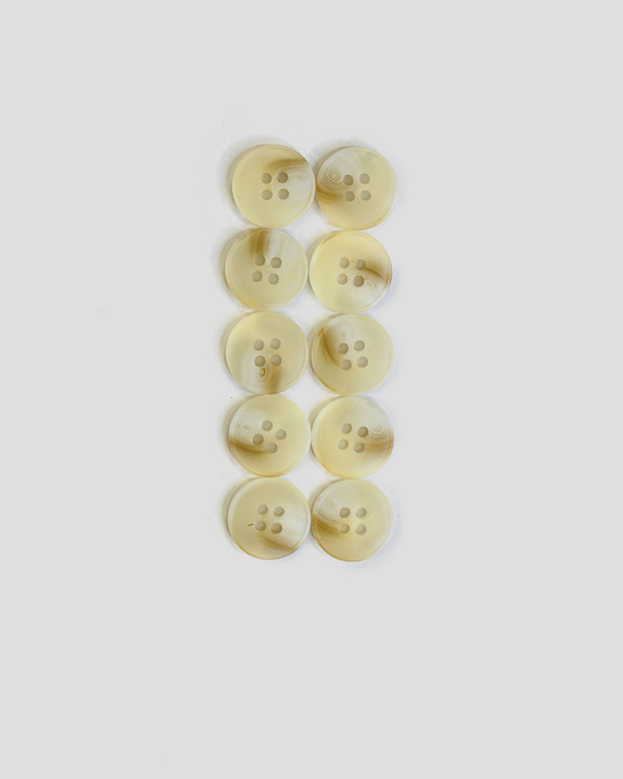 Southern Gents Ivory Horn Suit Buttons