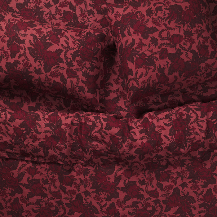 Sierra Linen Euro Pillowcase Set - Terracotta