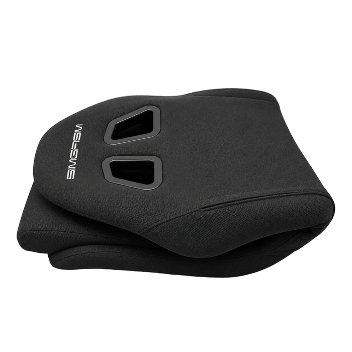 SIMGASM | Core Bucket Racing Seat - Black - Sim Race Webshop B.V.
