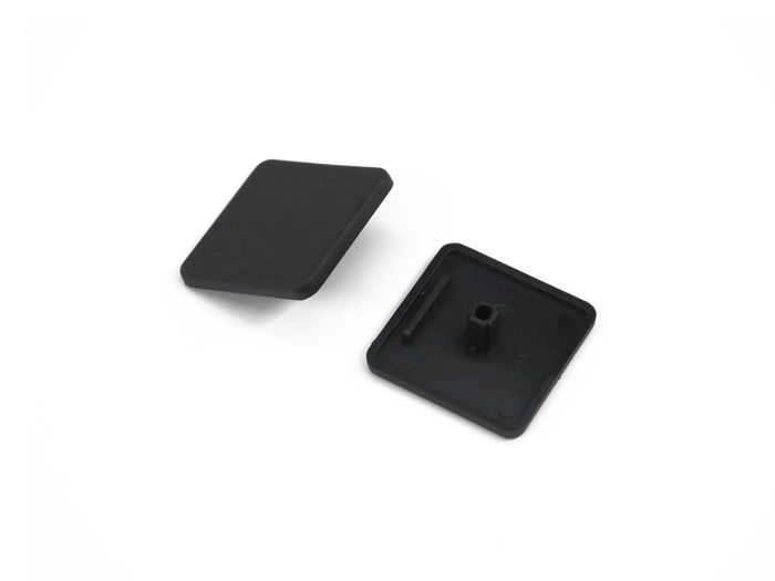 SimXPro End Caps – Black (Set of 10) - Sim Race Webshop B.V.
