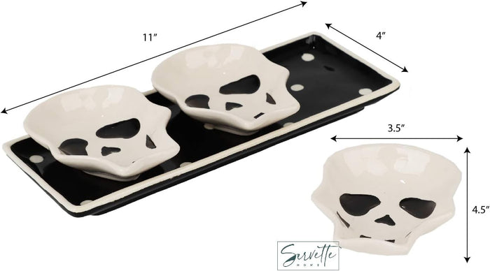 Skull Condiment Tray