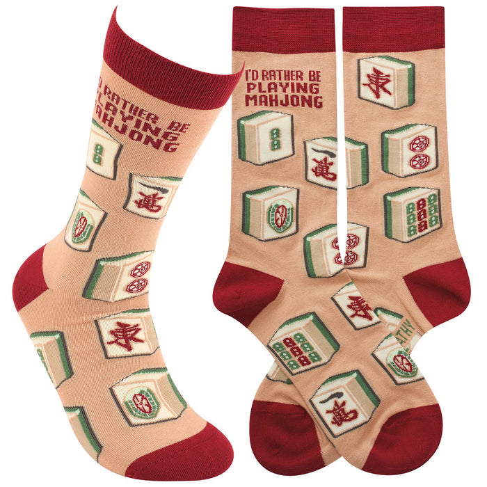 Socks - Rather Be Playing Mahjong