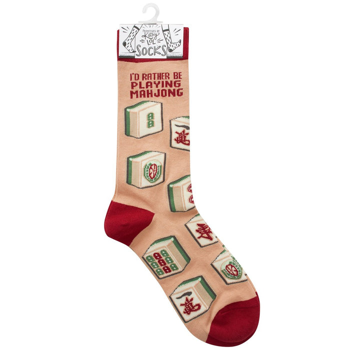 Socks - Rather Be Playing Mahjong