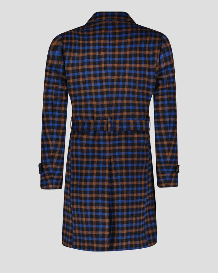 Southern Gents Car Coat – Royale + Coffee Plaid