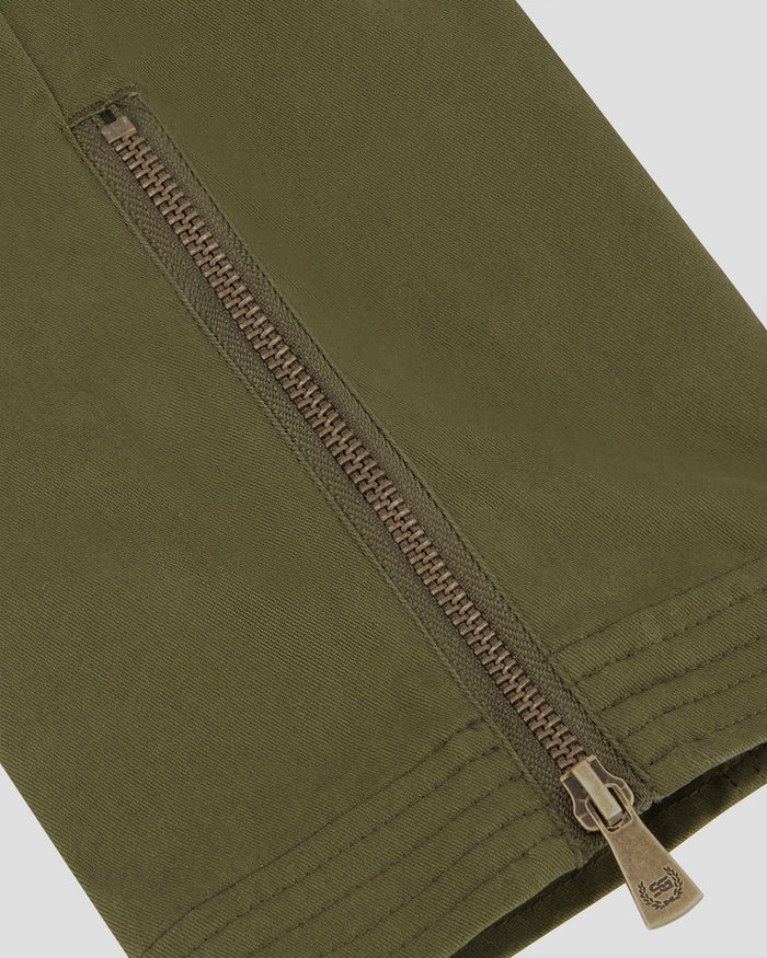 Southern Gents Slim Cargo - Olive