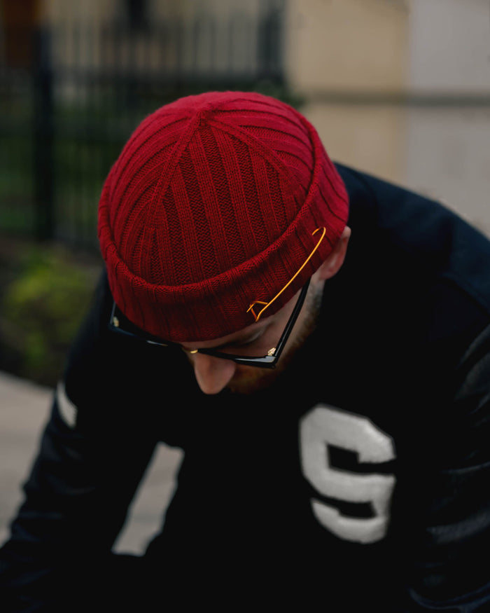 Southern Gents Fisherman Beanie - Red Rust
