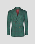Southern Gents Double Breasted - Green Plaid
