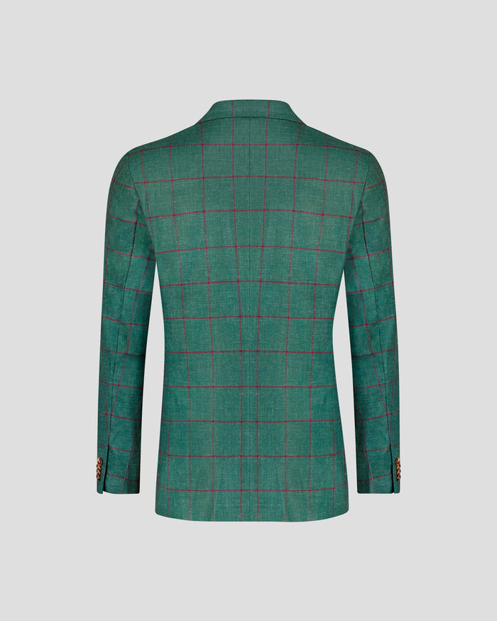 Southern Gents Double Breasted - Green Plaid