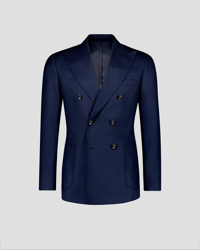 Southern Gents Double Breasted Blazer - Navy
