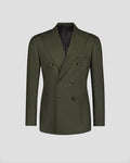 Southern Gents Double Breasted Blazer - Olive